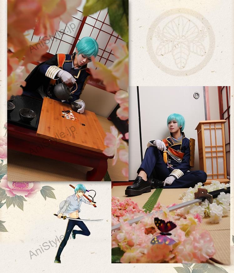 刀剣乱舞　一期一振　コスプレ衣装　防具付き