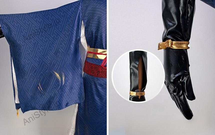 刀剣乱舞　三日月宗近　コスプレ衣装　防具付き