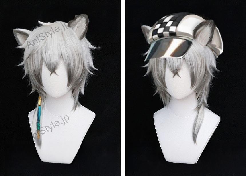 アークナイツ シルバーアッシュ クリフハート コスプレウィッグ