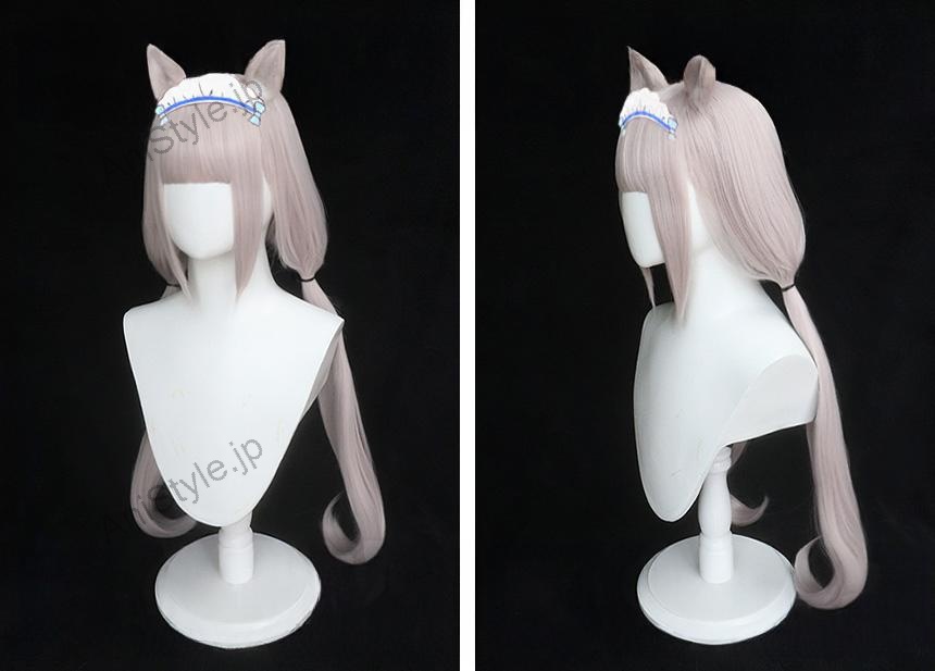 ネコぱら NEKOPARA バニラ コスプレウィッグ 耳付き