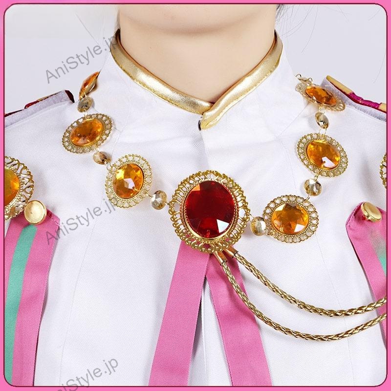 ウマ娘 プリティーダービー テイエムオペラオー 勝負服 コスプレ衣装 （耳、尻尾付き）