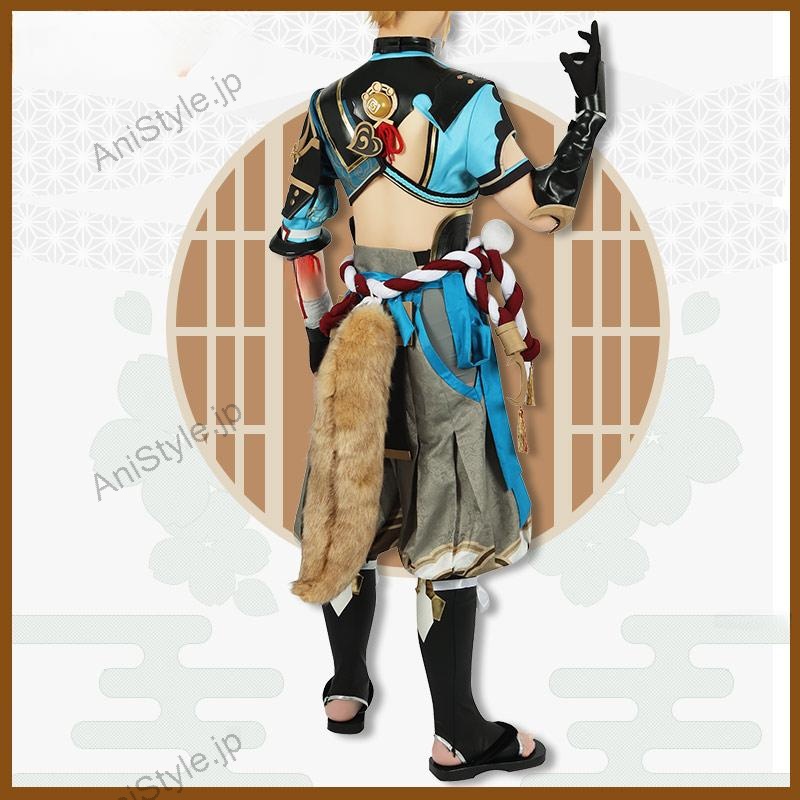 原神 稻妻城 ゴロー  コスプレ衣装