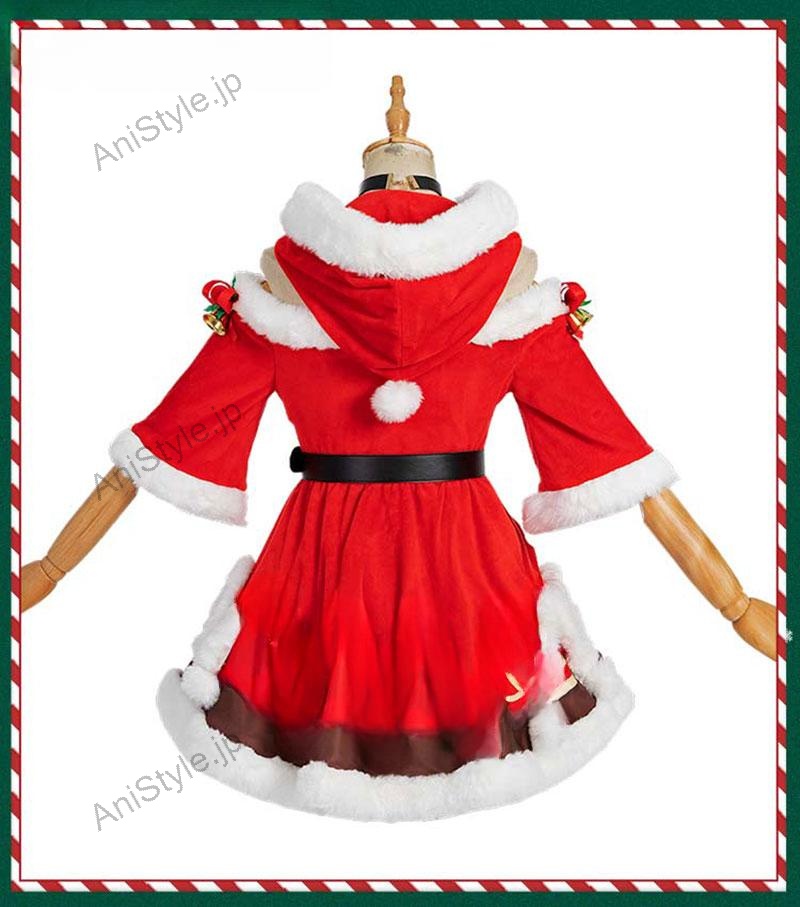 原神 モンド城 クリスマス衣装 バーバラ コスプレ衣装