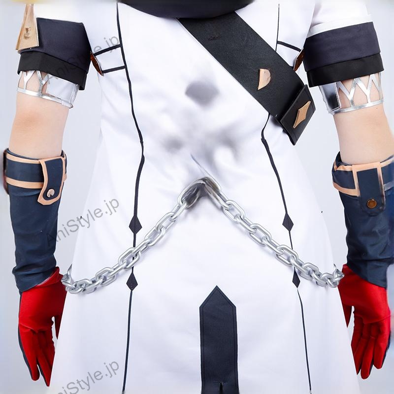 原神 モンド城 錬金術師 白亜の申し子 アルベド コスプレ衣装