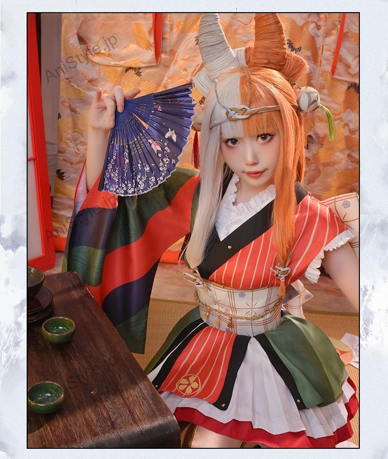 Fate Grand Order FGO 出雲阿国 コスプレ衣装 霊基再臨 第3段階