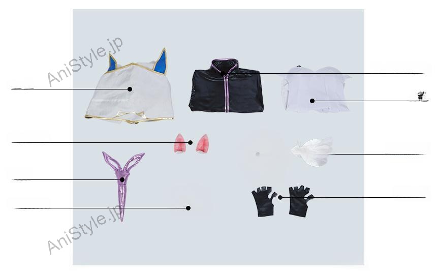 Fate Grand Order  FGO レディ・アヴァロン マーリン （プロトタイプ） コスプレ衣装