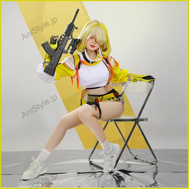 勝利の女神 NIKKE ニケ エレグ コスプレ衣装(バッグ付き)