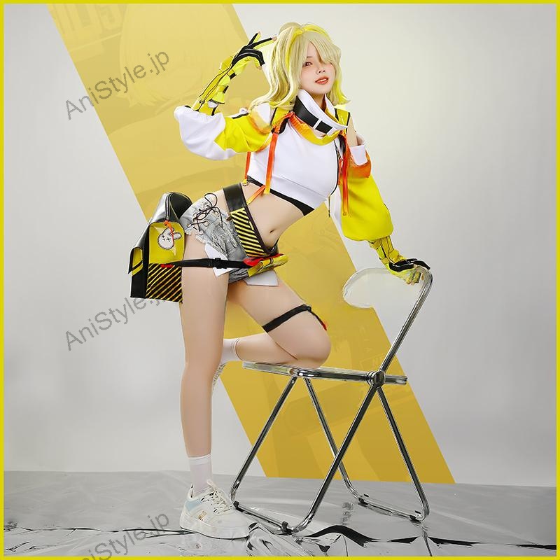 勝利の女神 NIKKE ニケ エレグ コスプレ衣装(バッグ付き)
