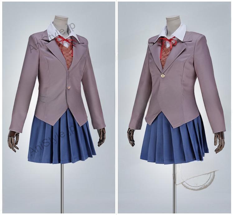 Doki Doki Literature Club! ドキドキリテラチャークラブ DDLC Monika もにか モニカ 制服